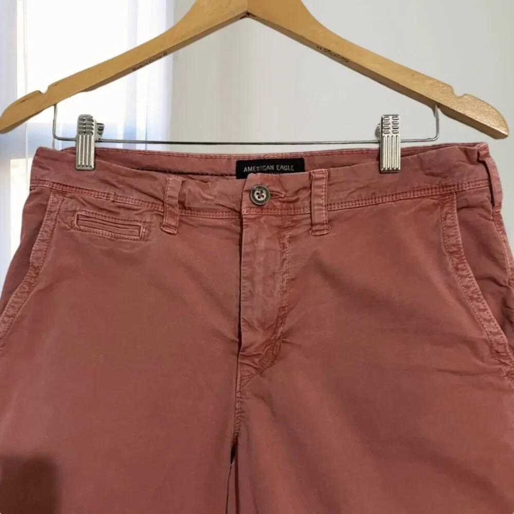 2 for $20 American Eagle Extreme Flex Mens Shorts Size 30 Stretch Comfort Casual - Picture 7 of 16